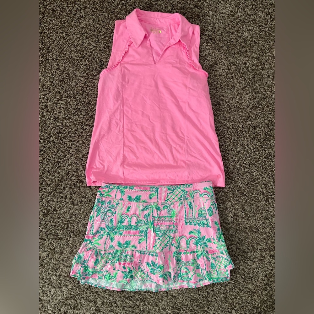 Lilly Pulitzer golf or tennis set